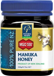 Manuka Health New Zealand Health Miód 550+ Health 250g Dzień Kobiet | Taniej o 8% - Miód - miniaturka - grafika 2