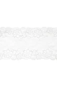 Dekoracje i nakrycia stołu na imprezę - Koronka złamana biel - 0,18 x 9m - miniaturka - grafika 1
