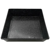 Formy do ciast - BLACHA FORMA DO PIECZENIA 24X24CM POWŁOKA NIEPRZYWIERALNA MARMUREK KINGHOFF KH-1774 - miniaturka - grafika 1