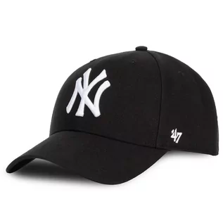 Czapki damskie - Czapka 47 Brand New York Yankees B-MVPSP17WBP-BK Black - grafika 1