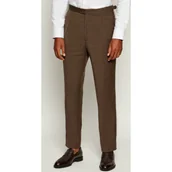 Spodnie męskie - Oscar Jacobson Wełniane spodnie Delon | Regular Fit - miniaturka - grafika 1