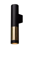 Lampy ścienne - Amplex Kavos kinkiet 1-punktowy czarny 8358ax - miniaturka - grafika 1