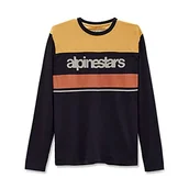 Koszulki męskie - Alpinestars Męska koszulka Topper Ls Czarny XL - miniaturka - grafika 1