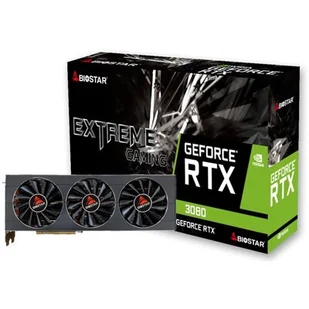 BIOSTAR RTX 3080 10GB VN3806RMT3 - Karty graficzne - miniaturka - grafika 1