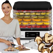 Suszarki do grzybów, owoców i warzyw - Suszarka Spożywcza do Grzybów Duża XXL Owoców Warzyw Bardzo Mocna 6 Pięter - miniaturka - grafika 1