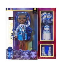 MGA Entertainment Rainbow High Rainbow High COCO VANDERBALT Kobaltowo-niebieska lalka z 2 strojami i akcesoriami Dla dzieci w wieku 6-12 lat i kolekcjonerów 578321 - Lalki dla dziewczynek - miniaturka - grafika 1