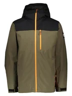 Kurtki narciarskie - Quiksilver Kurtka narciarska w kolorze czarno-oliwkowym - miniaturka - grafika 1