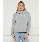 Bluzy damskie - Gant Bluza | Regular Fit - miniaturka - grafika 1