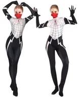 Stroje karnawałowe - Strój Przebranie Silk Cindy Moon Spiderman Pająk Cosplay S M 164 170 Cm - miniaturka - grafika 1