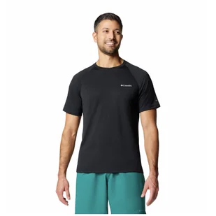 Koszulka męska Columbia Alpine Chill™ Pro Short Sleeve Crew Rozmiar: XXL / Kolor: czarny - Koszulki sportowe męskie - miniaturka - grafika 1