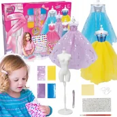 Manekiny wystawowe - Zestaw do Projektowania szycia Ubrań Studio Mody Manekin 7+ - miniaturka - grafika 1