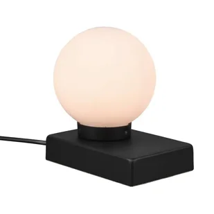 Stołowa lampka dotykowa Davi 5900011-32 RL Light kula czarna biała - Lampy stojące - miniaturka - grafika 1
