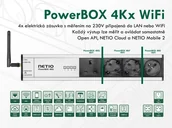 Listwy zasilające - KT NETIO PowerBOX 4KE WiFi 8594185581116 - miniaturka - grafika 1