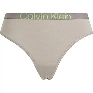 Calvin Klein Nowoczesne stringi damskie, Satelitarny/zielony Flash, M - Majtki damskie - miniaturka - grafika 1