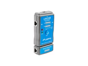 Tester kabli RJ11/45/USB LANBERG NT-0403 - Pozostałe akcesoria sieciowe - miniaturka - grafika 1