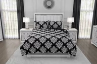 Pościel - Faro, Pościel ekskluzywna bawełna 140x200+70x90 Glamour 007 - miniaturka - grafika 1