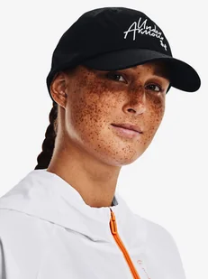 Damska czapka z daszkiem Under Armour  Favorites Hat-BLK - Czapki damskie - miniaturka - grafika 1