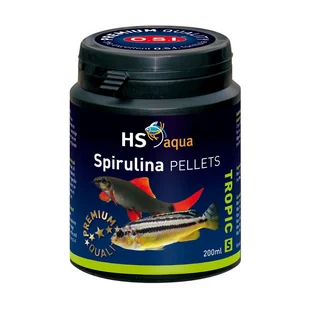 HS/O.S.I. Spirulina pellets S 200ml - Pozostałe akcesoria do akwarium HS/O.S.I. Spirulina pellets S 200ml - Pozostałe akcesoria do akwarium - miniaturka - grafika 1