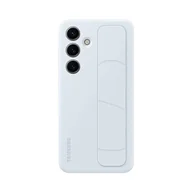 Etui i futerały do telefonów - Samsung Galaxy S24 etui na telefon z uchwytem stojącym, silikonowe etui ochronne z paskiem na rękę, podpórka, trwała konstrukcja, miękkie w dotyku, wersja amerykańska, EF-GS921CLEGUS, jasnoniebieskie - miniaturka - grafika 1