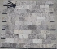 Inne materiały budowlane - Trawertyn Ash Argent 3cm antykowany 15,3x30,5x3 taras ogród basen - miniaturka - grafika 1