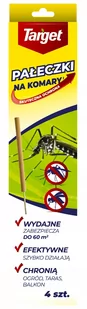 Pałeczki na komary 4 szt. - Zwalczanie i odstraszanie szkodników - miniaturka - grafika 1