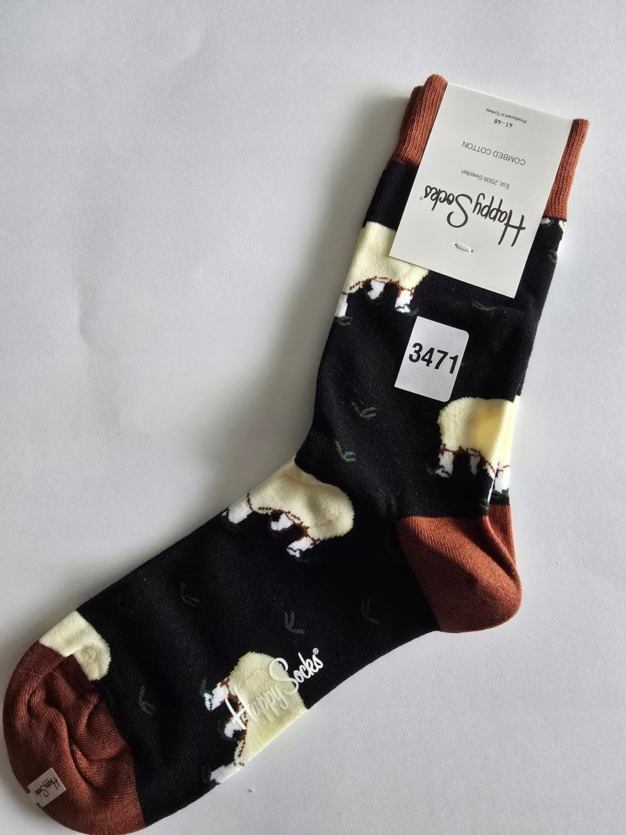 Kolorowe skarpety Happy Socks unisex rozmiar 41-46 (3471)