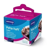 Apteczki i materiały opatrunkowe - Opaska elastyczna Peha-haft Color Blue 4 m x 4 cm, 1 sztuka - miniaturka - grafika 1