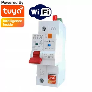 Bezpiecznik 1x 63A WiFi Tuya # Pomiar Energii - Akcesoria do monitoringu - miniaturka - grafika 1