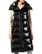 Kamizelki damskie - Blauer Damska kamizelka puchowa, bez rękawów, czarna, rozmiar S - miniaturka - grafika 1