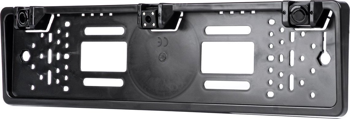 AMiO Kamera cofania parkowania czujniki w ramce tablicy zestaw 3w1 amio-03544