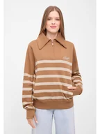 Bluzy damskie - Bench Bluza "Foy" w kolorze jasnobrązowym - miniaturka - grafika 1