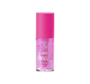 Golden Rose - Miss Beauty - Strawberry Tint Lip Oil - Koloryzujący olejek do ust - Truskawka - 6 ml - Balsamy do ust - miniaturka - grafika 1
