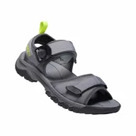 Sandały męskie - Męskie Sandały KEEN TARGHEE III OPEN TOE H2 KE-1024866 – Szary - miniaturka - grafika 1