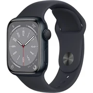 Smartwatch - Apple Watch 8 GPS 41mm Aluminium MNP53WB/A Czarny - miniaturka - grafika 1