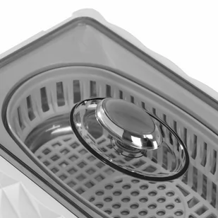 Myjka ultradźwiękowa AD-3000 poj. 0,45 L 35W Biała - Myjki ultradźwiękowe - miniaturka - grafika 6