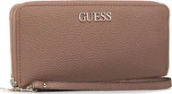 Portfele - Guess Guess, Alby, Leather, Wallet, SLG Large Zip, Beige, For Women For Women - miniaturka - grafika 1