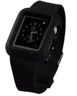 Akcesoria do smartwatchy - Pasek silikonowy czarny do Apple Watch 38mm Series 0-3 - miniaturka - grafika 1