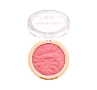 Makeup Revolution Reloaded pudrowy róż dla długotrwałego efektu odcień Pink Lady 7,5 g - Róże do policzków - miniaturka - grafika 1