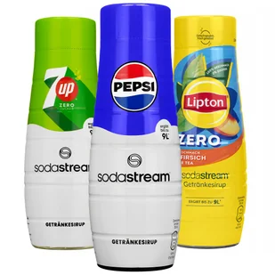 Syrop pepsi + lipton brzoskwinia zero + 7up free - Syropy i koncentraty owocowe - miniaturka - grafika 1