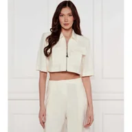 Bluzki damskie - Patrizia Pepe Bluzka Cropped Fit - miniaturka - grafika 1