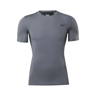 Męska Koszulka REEBOK WOR SS COMP TEE FP9119 – Szary - Koszulki męskie - miniaturka - grafika 1