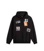 Bluzy męskie - Bluza Męska VANS Punk Patch Pullover Black VN000PAZBLK1 L - Vans - miniaturka - grafika 1