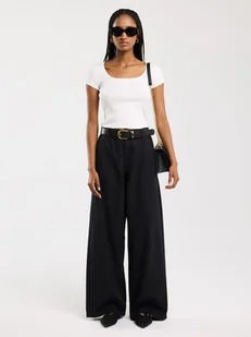 BIG STAR Koszulka w kolorze białym - Koszulki i topy damskie - miniaturka - grafika 1