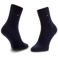 Skarpetki damskie - Zestaw 2 par wysokich skarpet damskich Tommy Hilfiger 371221 Granatowy - miniaturka - grafika 1