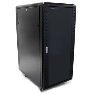 StarTech RK2536BKF stojak 25U Stojak wolnostojący Czarny RK2536BKF - Tuning komputera - akcesoria - miniaturka - grafika 1