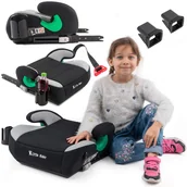 Foteliki samochodowe - FOTELIK SAMOCHODOWY PODKŁADKA SIEDZISKO Z ISOFIX CZARNO-SZARY R129 125-150 CM - miniaturka - grafika 1