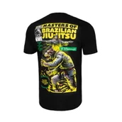 Koszulki sportowe męskie - Pit Bull T-Shirt Koszulka Master Of BJJ Black - miniaturka - grafika 1