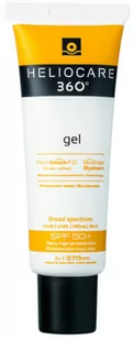 Żel przeciwsłoneczny Heliocare 360 gel SPF50+ Face 50 ml (8470001707420) - Balsamy i kremy do opalania - miniaturka - grafika 1