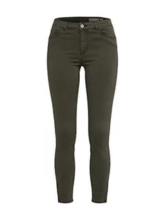 Spodnie damskie - VERO MODA Vmseven Shape Mr S ANK Zip Noos Slim Jeansy damskie, Peat, XS - grafika 1