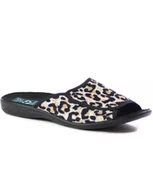 Kapcie damskie - PAPCIE ADANEX - 13795 CZARNE PANTERKA - Adanex - miniaturka - grafika 1
